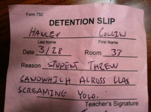 Detention