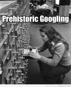 Prehistoric Googling